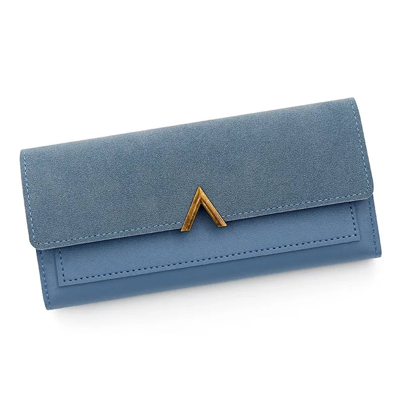 Long Purses For Women Wallet New Fashion Long Coin Purse Card Holder Small Ladies Wallet Female Hasp Mini Clutch billetera bolas