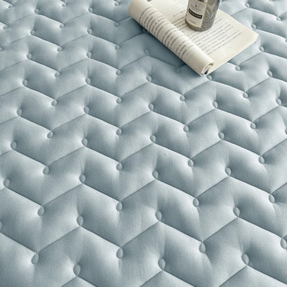 3pcs Waterproof Bedding Set 1pc Mattress Cover 2pcs Pillowcase Soft Comfortable Fitted Sheet Washable Durable Mattress Protector