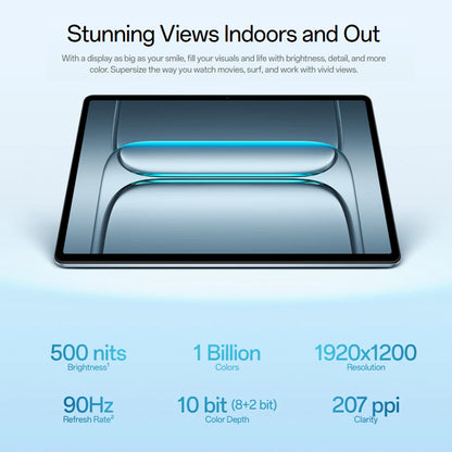 Global Version OnePlus Pad Lite Tablet 11-inch 90Hz LCD Eye Care Display MediaTek Helio G100 9340mAh Battery OxygenOS 15.0.1.