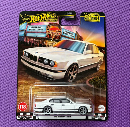 In Stock Hot Wheels Boulevard 1:64 2025 - Mix 1A Bmw M5, Diecast Vehicle Premium Collectible Model Cars New Unopened, Ship Now.