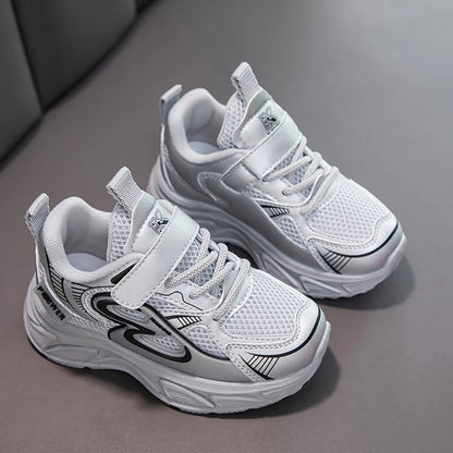 Autumn Children Sport Shoes Mesh Breathable Teenager Kid's Sneakers Boy's Girl's Running Shoes Trend Fashion Sport Shoes.