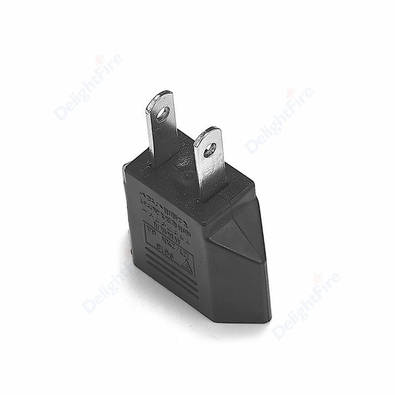 US-Elektrostecker-Adapter, europäisch, EU auf US, Amerika, China, CN, Kanada, CA, Reiseadapter, 2-poliger Stecker, Typ A, Konverter, Netzteil.
