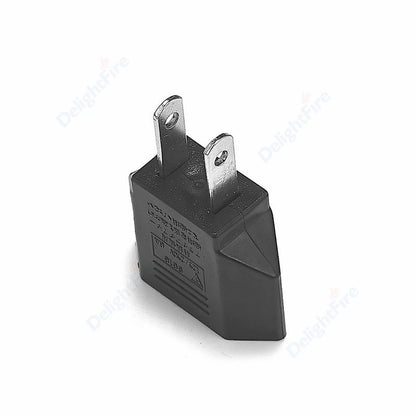 US-Elektrostecker-Adapter, europäisch, EU auf US, Amerika, China, CN, Kanada, CA, Reiseadapter, 2-poliger Stecker, Typ A, Konverter, Netzteil.