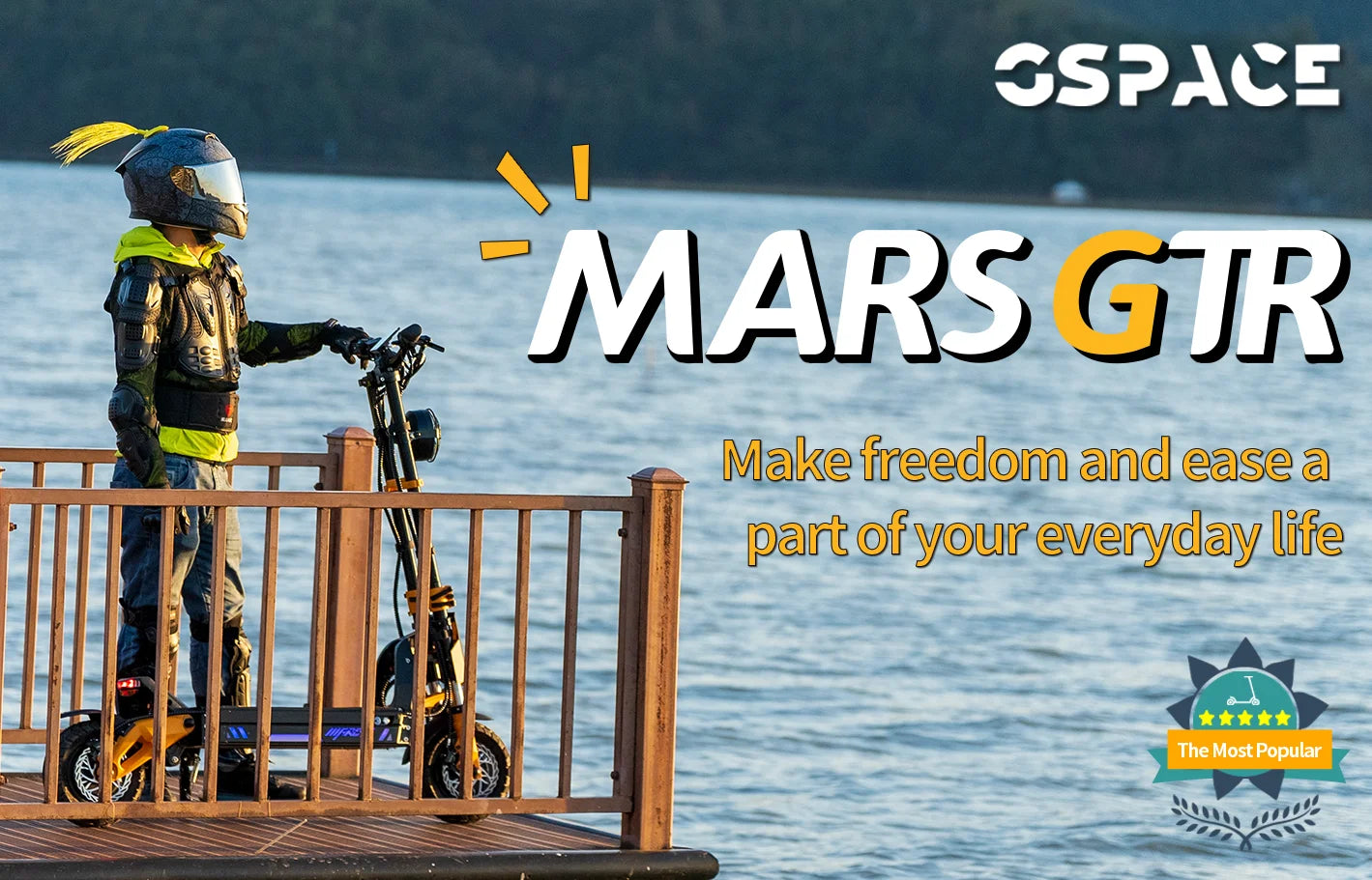 GSPACE MARS11 GTR Electric Scooter 2000*2W Motor 72V45Ah Battery Escooter  11 inch City tires E-Scooter.