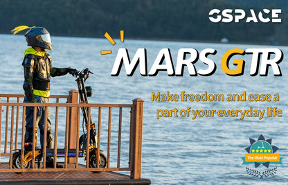 GSPACE MARS11 GTR Electric Scooter 2000*2W Motor 72V45Ah Battery Escooter  11 inch City tires E-Scooter.