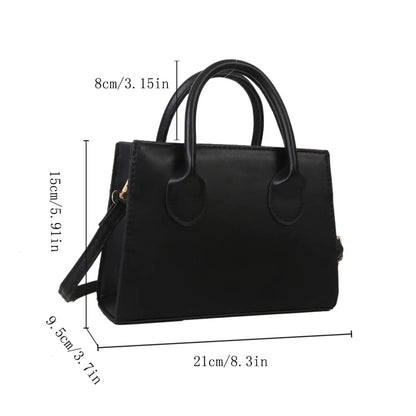 PU Leather Casual Crossbody Bags for Women Ladies Luxury Designer Tote Handbag Female Large Capacity Travel Shoulder Bag Sac.