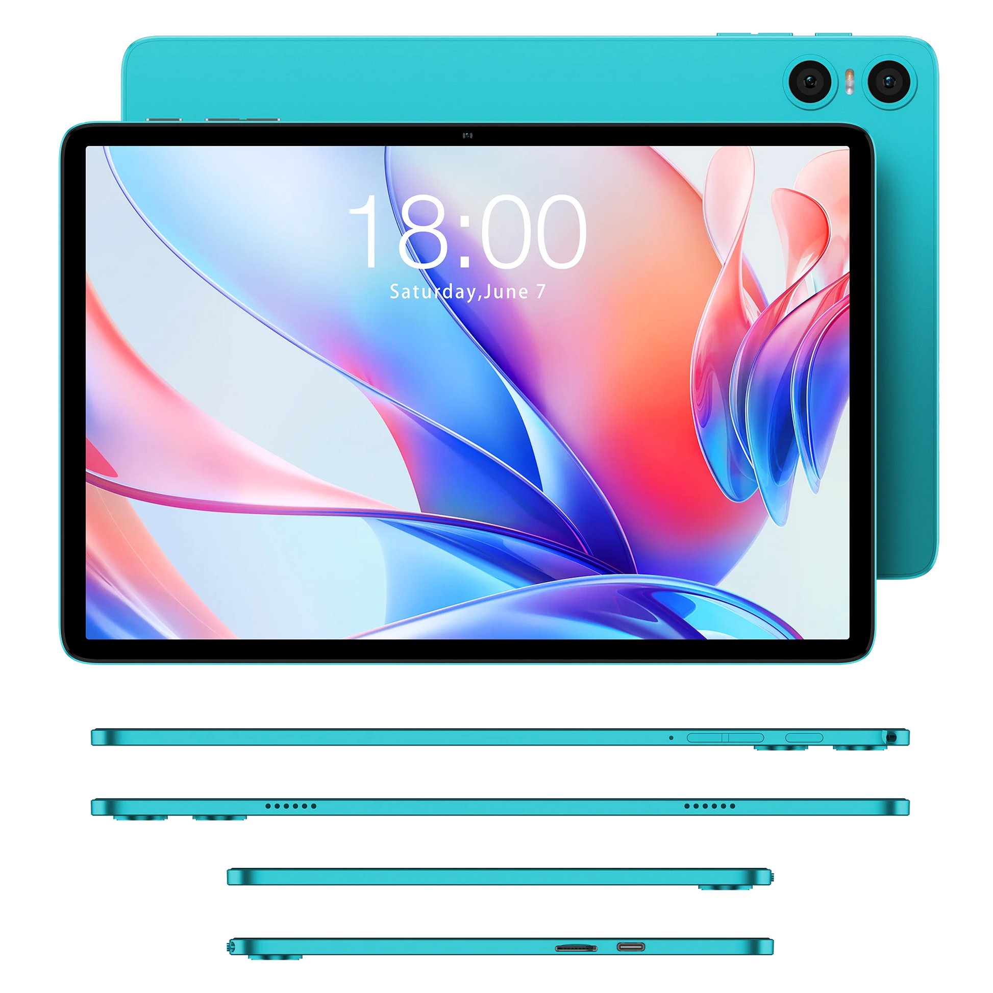 Teclast P30 2024 Tablet Allwinner T606  8-core 1.8GHz 12GB(4GB+8GB)RAM/128GB ROM/10.1inch 1280×800iPS WIFI 6000mAh Type-C 5MP+2M.