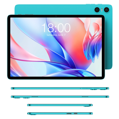 Teclast P30 2024 Tablet Allwinner T606  8-core 1.8GHz 12GB(4GB+8GB)RAM/128GB ROM/10.1inch 1280×800iPS WIFI 6000mAh Type-C 5MP+2M.