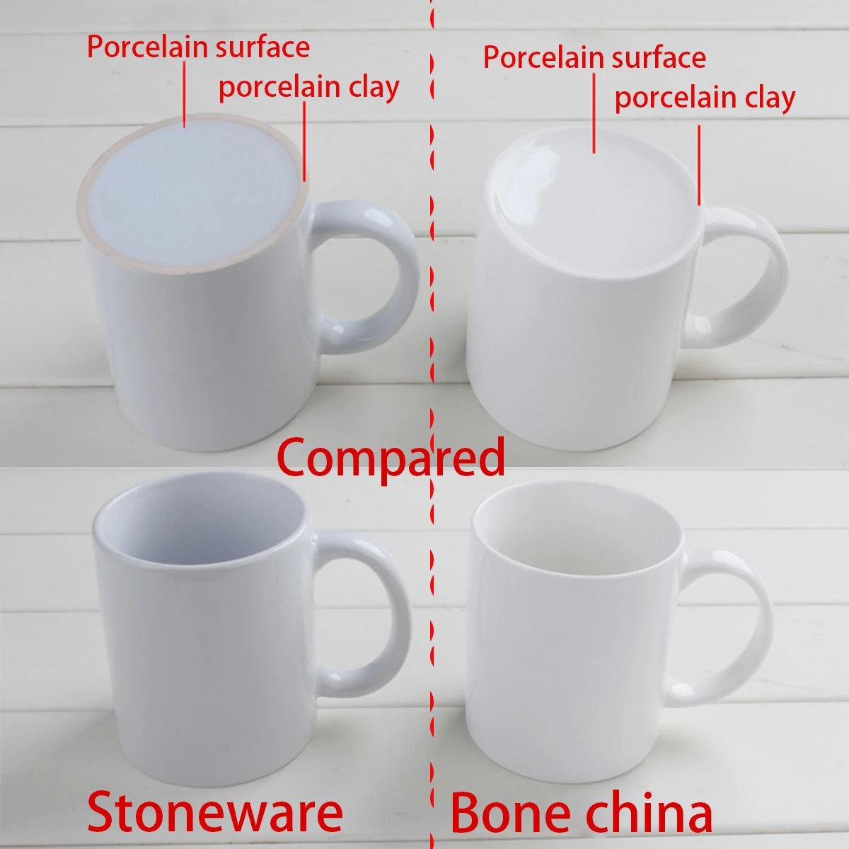 11oz Starfish Ceramic Coffee Mug – "Not All Stars Belong to the Sky" Design, White Tea Cup with Black Starfish Illustrations, Pe.