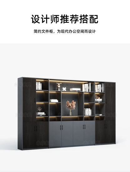 Nordischer minimalistischer Büroschreibtisch, moderner Luxus, Kreativität, Designer, L-förmiger Schreibtisch, fortschrittlicher Raum, Büromöbel, Arbeitstisch FYOD