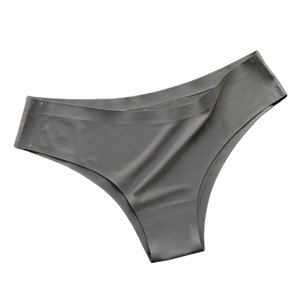 4PCS/Set Seamless Panties Women Sexy Underwear Ice Silk Underpants Low Waist G-string Female Soft Solid Ultra-thin Briefs.