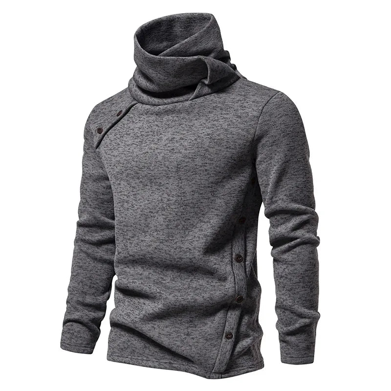 New 2025 Men's Thick Warm Sweaters Vintage Trend Knit Pullovers Man Turtleneck Sweater Soft Casual Knitwear Sweater for Men Tops.