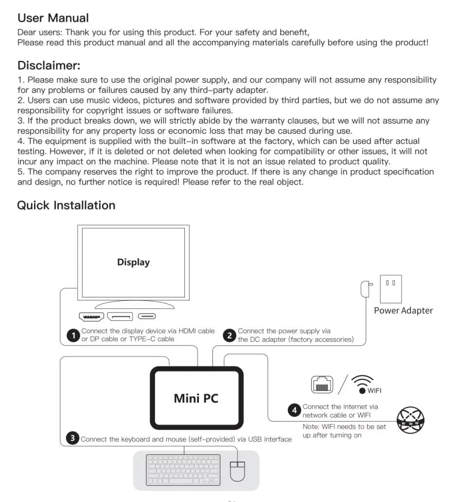 FIREBAT AK2 PLUS Mini PC Intel N100 N150 CPU Windows 11  DDR4 16GB RAM 512GB SSD Desktop Computer  WIFI5 BT4.2  HDMI USB.