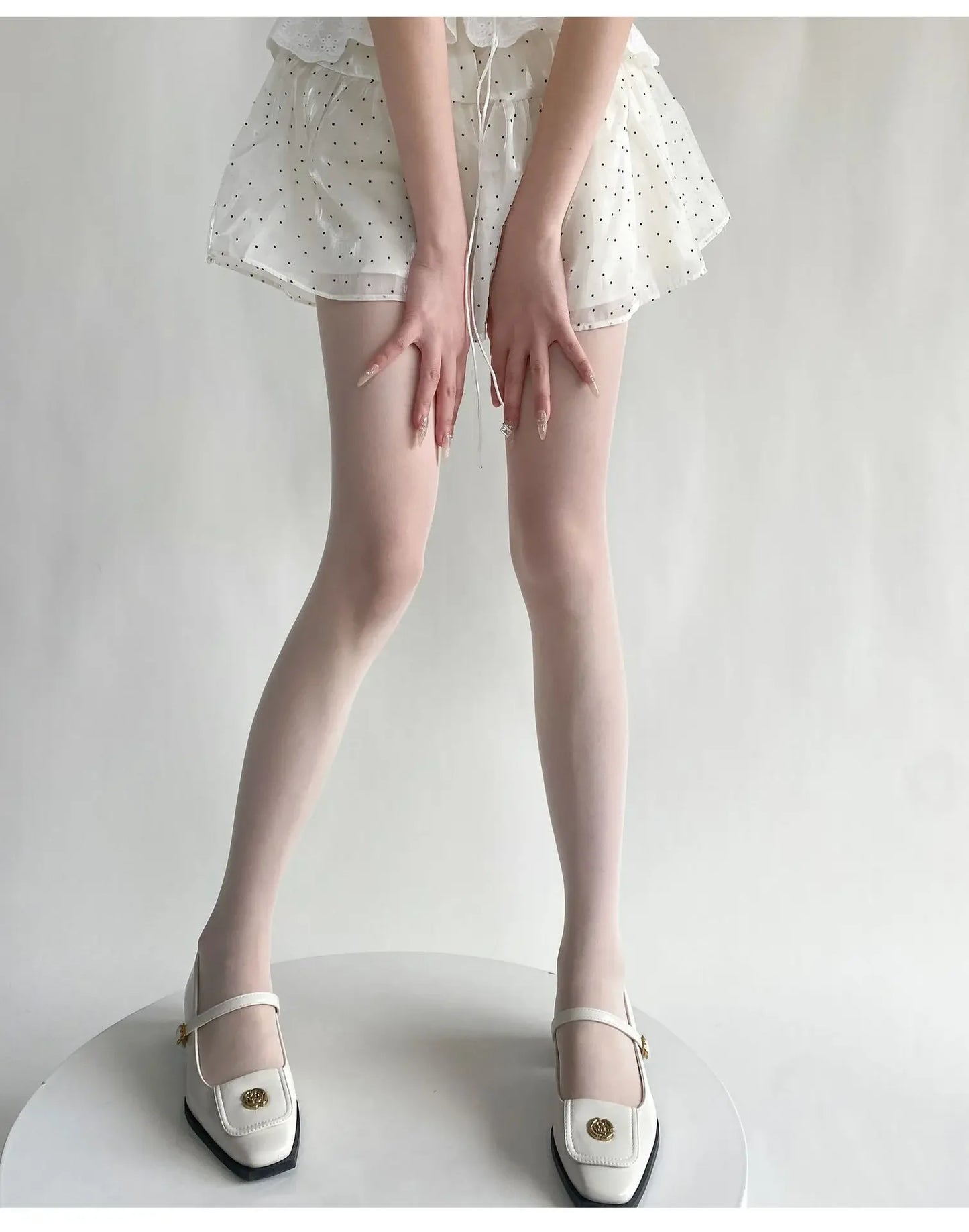 Blue Green Ultra-thin Nylon Thigh High Stockings Pantyhoses Women Sexy Women Tights Velvet Sexy Lingeries Hosiery Body Stockings