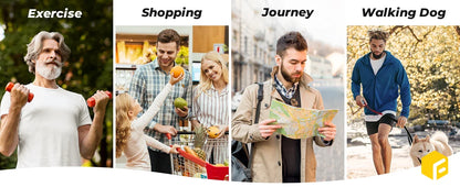 Fitville Wide Men'S Slip-On Running Shoes Lightweight Breathable Outdoor Casual Sports Walking Shoes Sneakers For Swollen Feet.