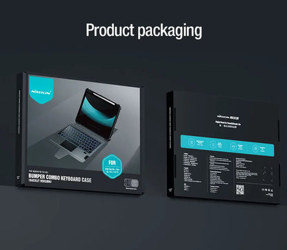 NILLKIN Magic Keyboard For Samsung Galaxy Tab S10 FE+ Case Backlight Keyboard For Samsung S10/S9 Plus Case With Len Protection