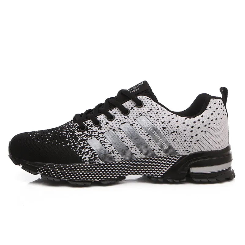 Men's and Women's Flats Fashion Casual Sneakers Couple Walking Shoes Plus Size 35-48 Breathable Fitness Running Shoes Men Shoes