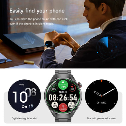 2025 New Originl Watch G5 PlUS Smart Watch 1.75" HD AMOLED Screen GPS track Heart Rate Bluetooth Call Compass Smartwatch for Men