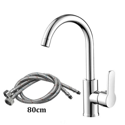 Kitchen Faucet Household Splash-proof Boosting Hot And Cold Faucet Hot And Cold Vegetable Wash Basin Dishwashing Pool Sink