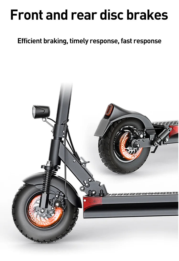 JOYOR Y6-S Electric Scooter for Adults 500W Motor 48V 18Ah Foldable Electric Scooter 10 Inch Tire City Commuter Electric Scooter.