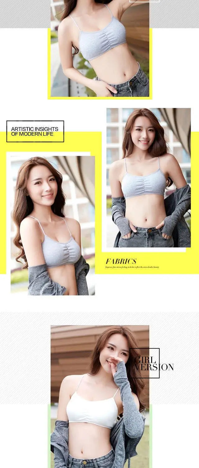 3pcs Womens Top Cross Strap Sports Bra Thin Push Up Sport Bra Yoga Gym Crop Tops Brassiere Fitness Breathable Girls Student Bras.