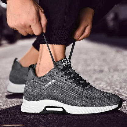 Männer Turnschuhe Aufzug Schuhe Versteckte Heels Atmungsaktive Erhöhung Schuhe für Männer Erhöhen Einlegesohle 6CM Sport Casual Höhe Schuhe