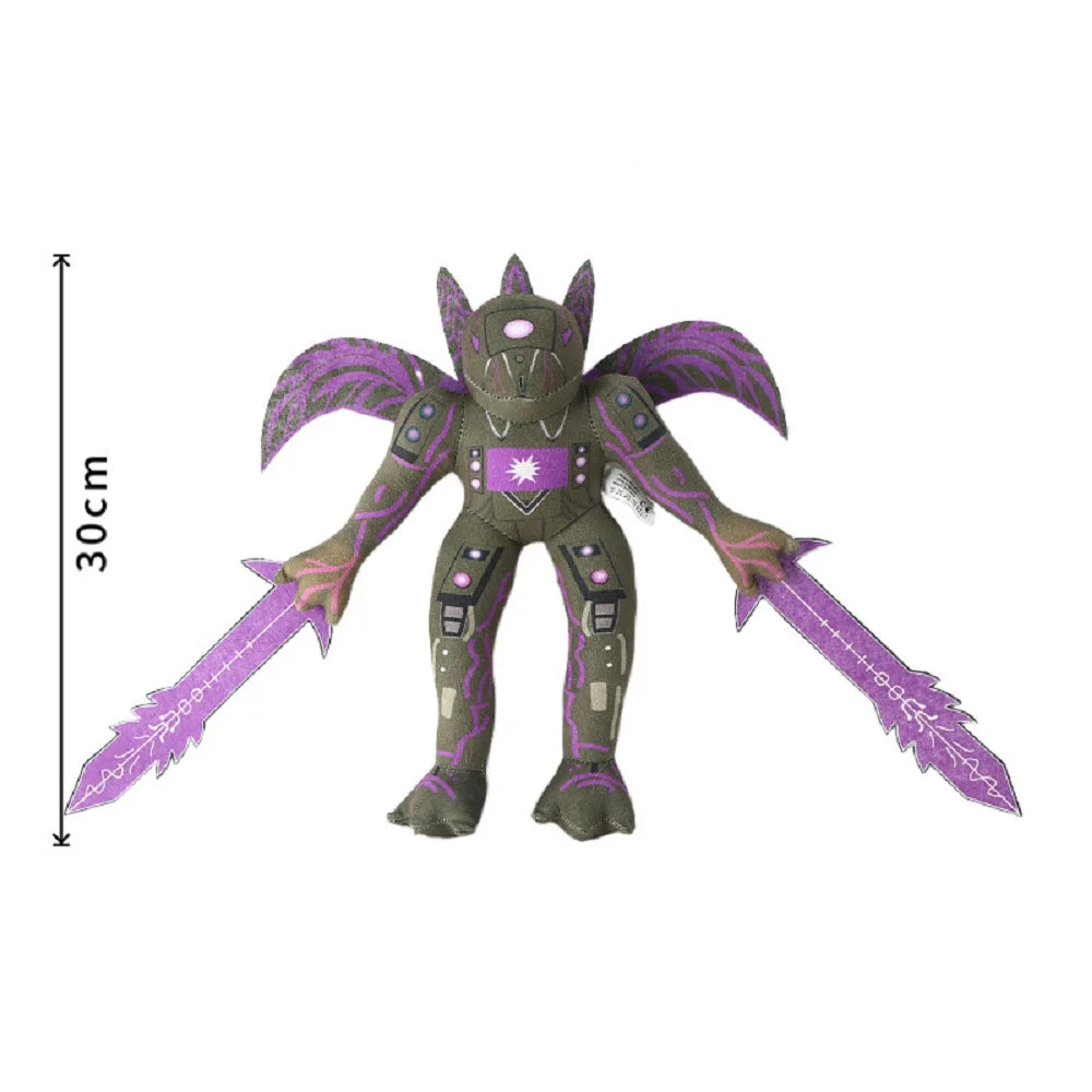 2025 new Skibidi Toilet Clockman Titan TV Man Speakerman Plush Horror Game Cartoon Stuffed Doll Kids Birthday Christmas Gifts