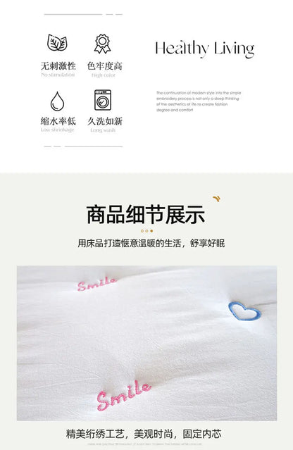 Cotton Mattress Single-piece Simmons Mattress Protective Cover Non-slip Fixing Bed Dust Cover.