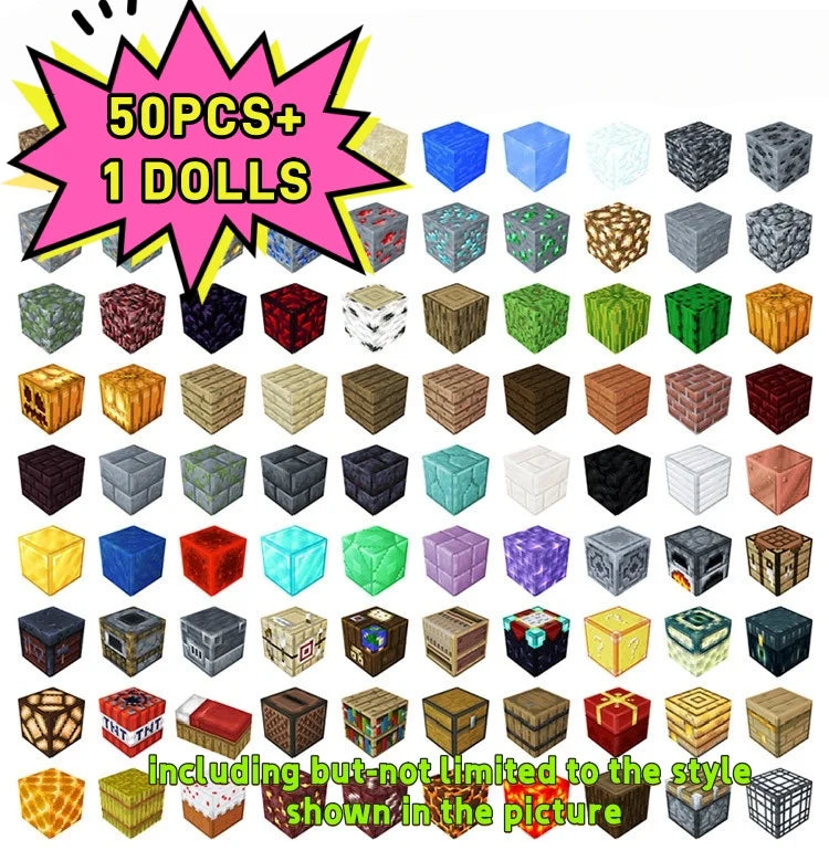 500pcs DIY Magnetics Building Blocks Mini World Magnetic World Kids DIY Model Building Blocks Puzzle Blocks For Children's TOYS.