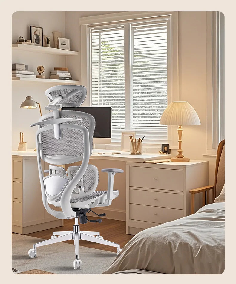 Drehbarer ergonomischer Sessel Design Fußstütze Executive Günstiger Bürostuhl Executive Europäische bequeme Silla Gamer-Möbel