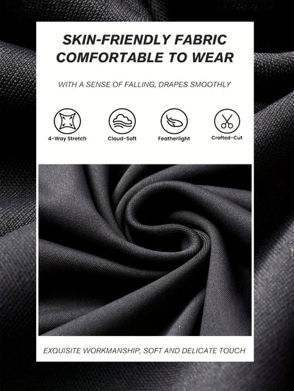 Eng anliegende Schlaghose für Damen im Frühling und Sommer mit hoher Taille, lange schwarze Hose mit schmalem Bein, dünne Hose mit weitem Bein für schlanke Frauen