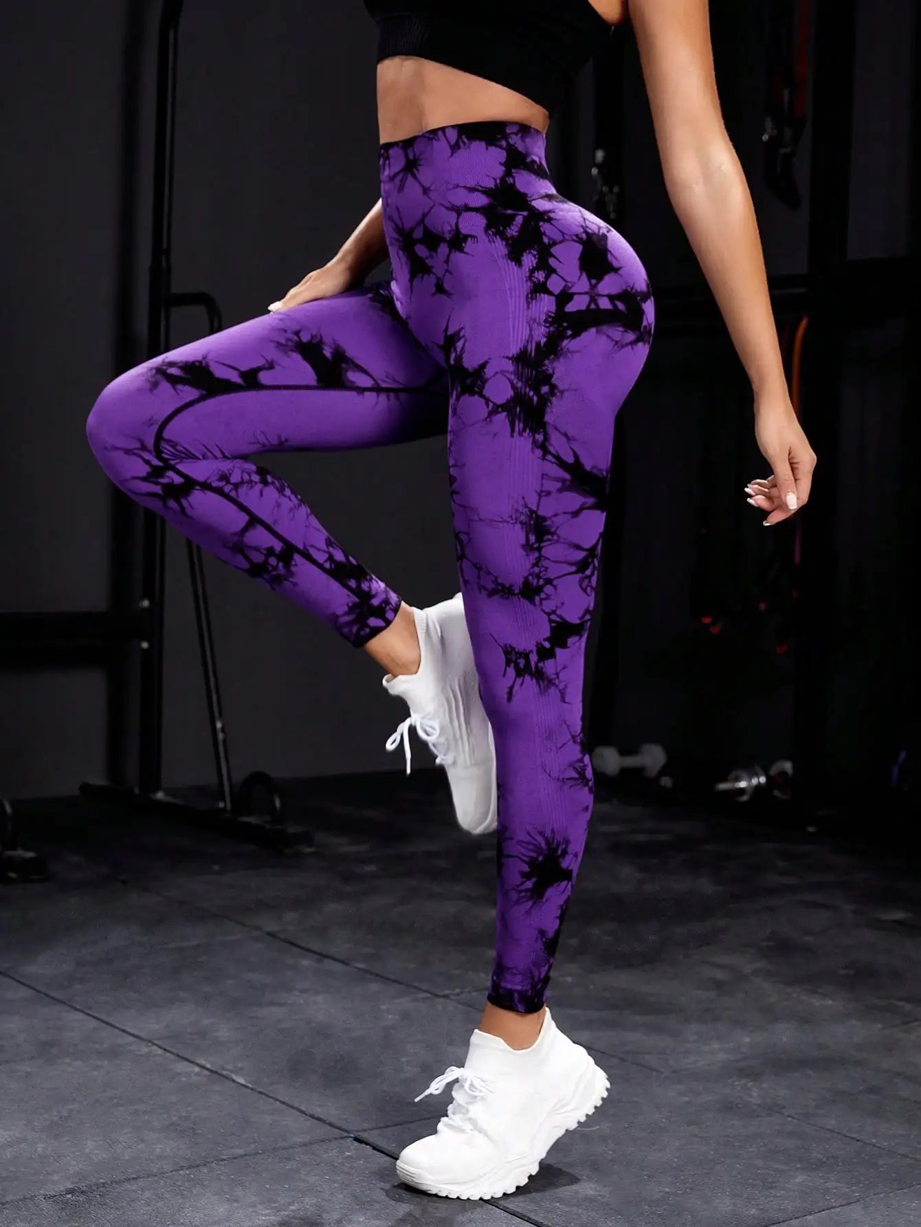 Frauen Yoga Hosen Sport Leggings Nahtlose Hohe Taille Push-Up Frau Strumpfhosen Fitness Workout Leggins Gym Kleidung.