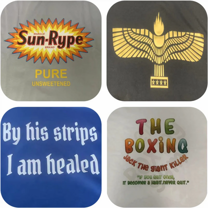 100% Cotton T-shirt Custom Logo Street Trend Short Sleeve T-shirt Embroidery Design European American Size Tops Printing Pattern.