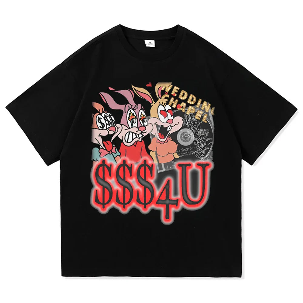 Drake Tour with Partynextdoor Cotton 2025 T-shirt Vintage O-Neck Short Sleeve T-Shirts.