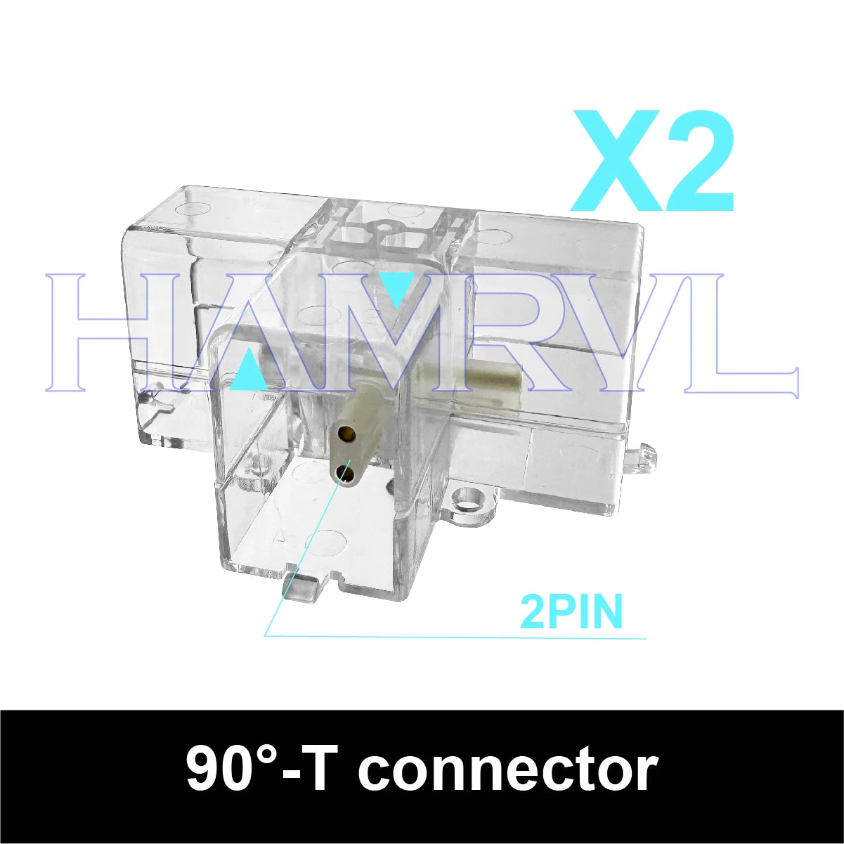 Hexagon Light Adjustable Suspension Rope and Splicing Connector All Copper 2Pin V/Y/L/T/I Cable LED Tube Lamp for Garage Ceiling.