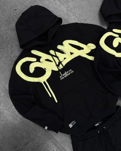 Y2K Women Clothing Fashion Vintage Letter Embroidery Hoodies Harajuku Hip Hop Punk Oversized Hoodies Sweatshirts Casual Jacket