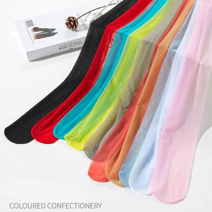 Transparent Horse Leggings Nightclub Breathable Stockings Ultra Thin Pantyhose Woman Sexy Anti-hooked Tights See Through Medias