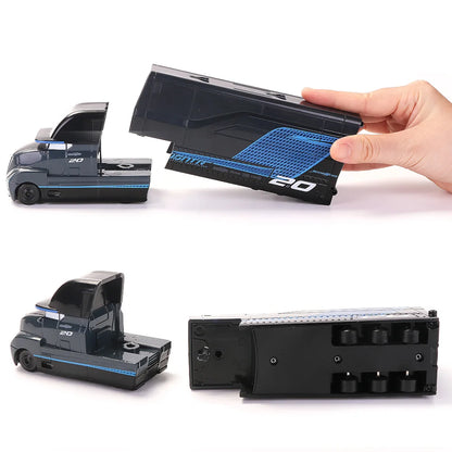 Disney Pixar Cars 2 3 Lightning McQueen Mack Uncle Jackson Storm Car Truck 1:55 Diecast Vehicle Metal Toys Gift for Children.