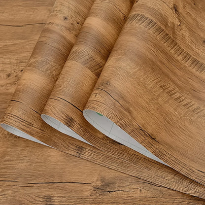 Holzmaserung DIY Aufkleber PVC selbstklebende wasserdichte Tapeten Renovierung Möbel Wandaufkleber Home Decor klebrige Papieraufkleber