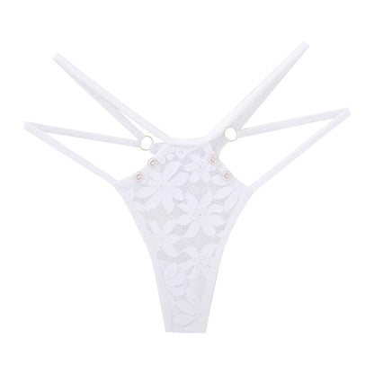 1pcs 2025 New Style Sexy Lace Women G-string Low Rise Elegant Female Underwear Comfortable Solid Lady Thongs Erotic Sexy Panties.