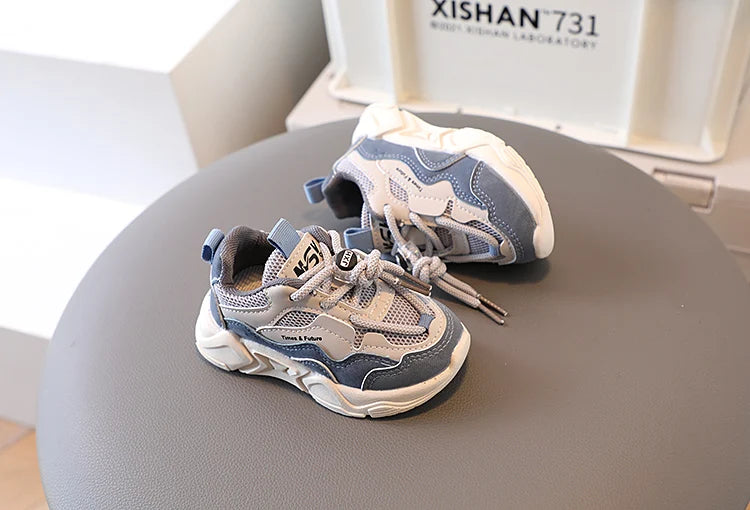 Baby Boys Shoes Kids Casual Sneakers Running Sports Shoes 2023 Spring Autumn Toddlers Boys Girls Shoes Fashion Soft for School