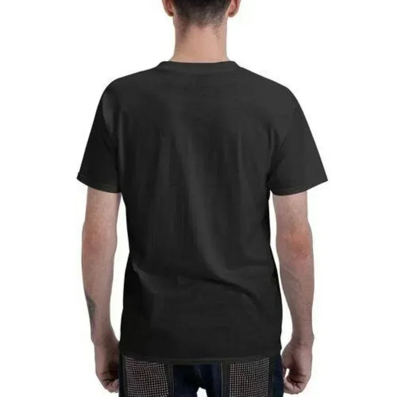 Men's Cotton T-Shirt Disturbed Graphic Print 100% Cotton Crew Neck Short Sleeve Casual Fit All-Season Wear.