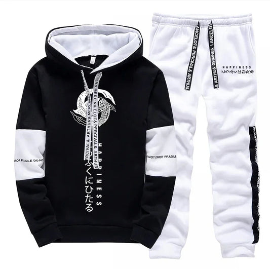 Casual Daily Outdoor Men's Tracksuit Hot Sales Sports Hooded Single Piece Sweatshirts And Sweatpants Comfortable Jogging Quality.