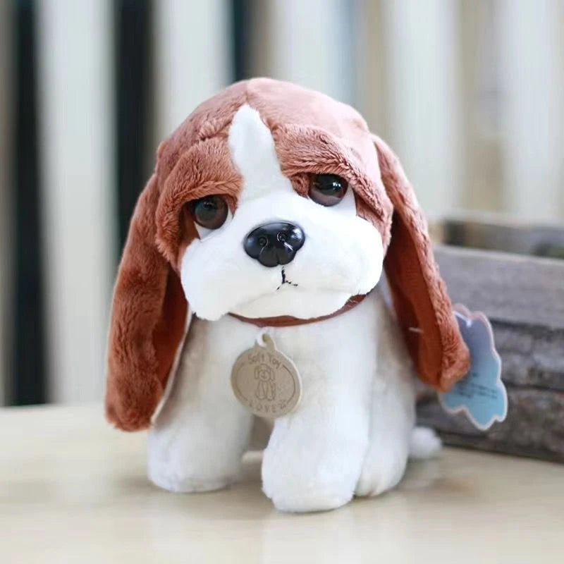 20CM Cute Puppy Plush Toy Kawaii Small Pet Dog Husky Golden Retriever Doll Send Children Birthday Christmas Gift.