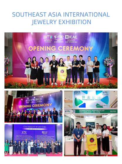 HANBORO men's fully automatic mechanical watch, roulette wheel, roulette wheel, men's watch 1001