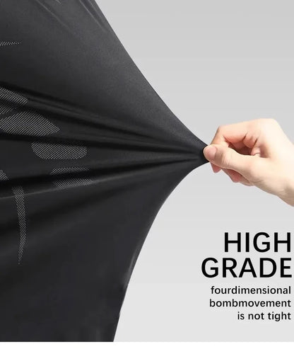 Fashion Breathable Running Sports Suit Men's Fitness Clothes All-Seasons Professional Morning Running Clothes Quick Dry Training