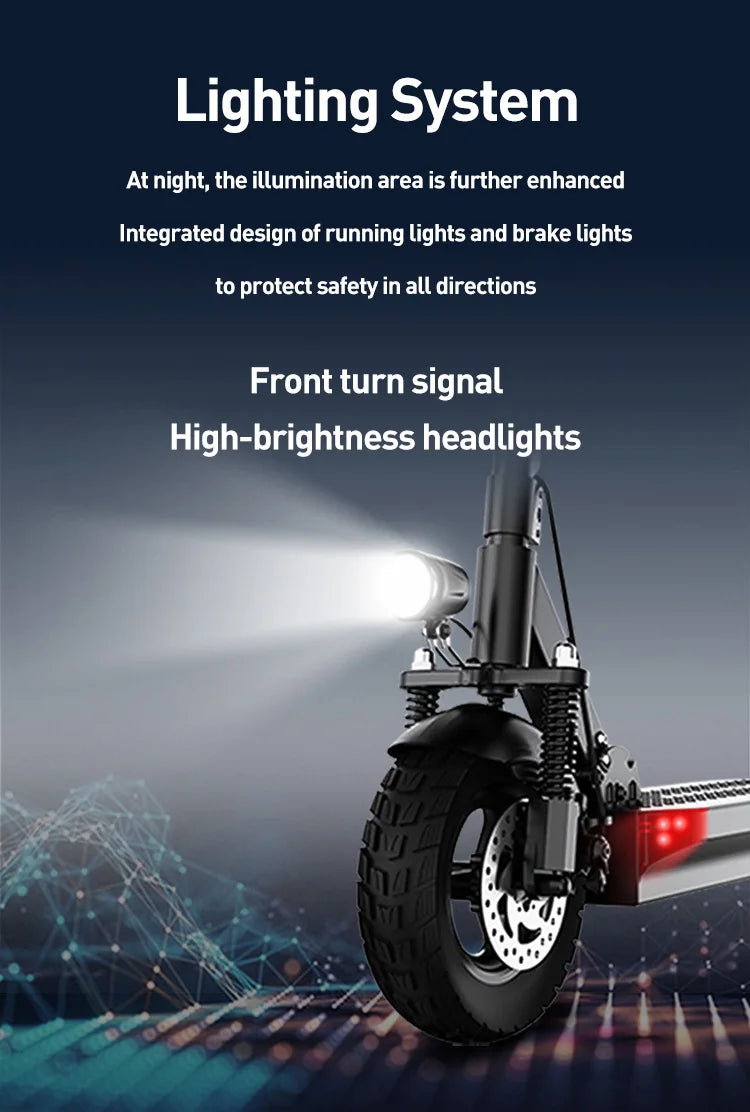 JOYOR Y6-S Electric Scooter for Adults 500W Motor 48V 18Ah Foldable Electric Scooter 10 Inch Tire City Commuter Electric Scooter.