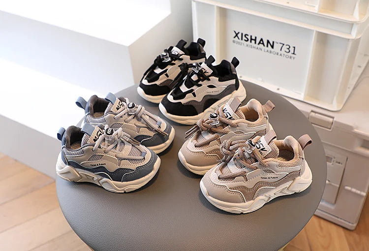 Baby Boys Shoes Kids Casual Sneakers Running Sports Shoes 2023 Spring Autumn Toddlers Boys Girls Shoes Fashion Soft for School.