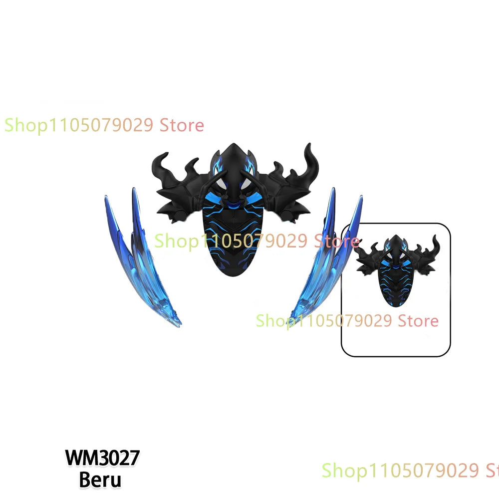 WM6220 WM6221 Anime Cartoon TV Toy Sung Jin Woo Solo Leveling Man S Hunter Level Up Building Blocks for Kids Collect Toys Gift.