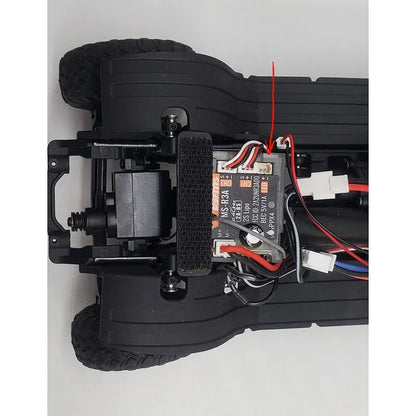 LED 5V Lighting Upgrade System Front and Rear Lamp for 1/24 RC Crawler Car FMS FCX24M Camel Cup Discovery Range Rover Parts.